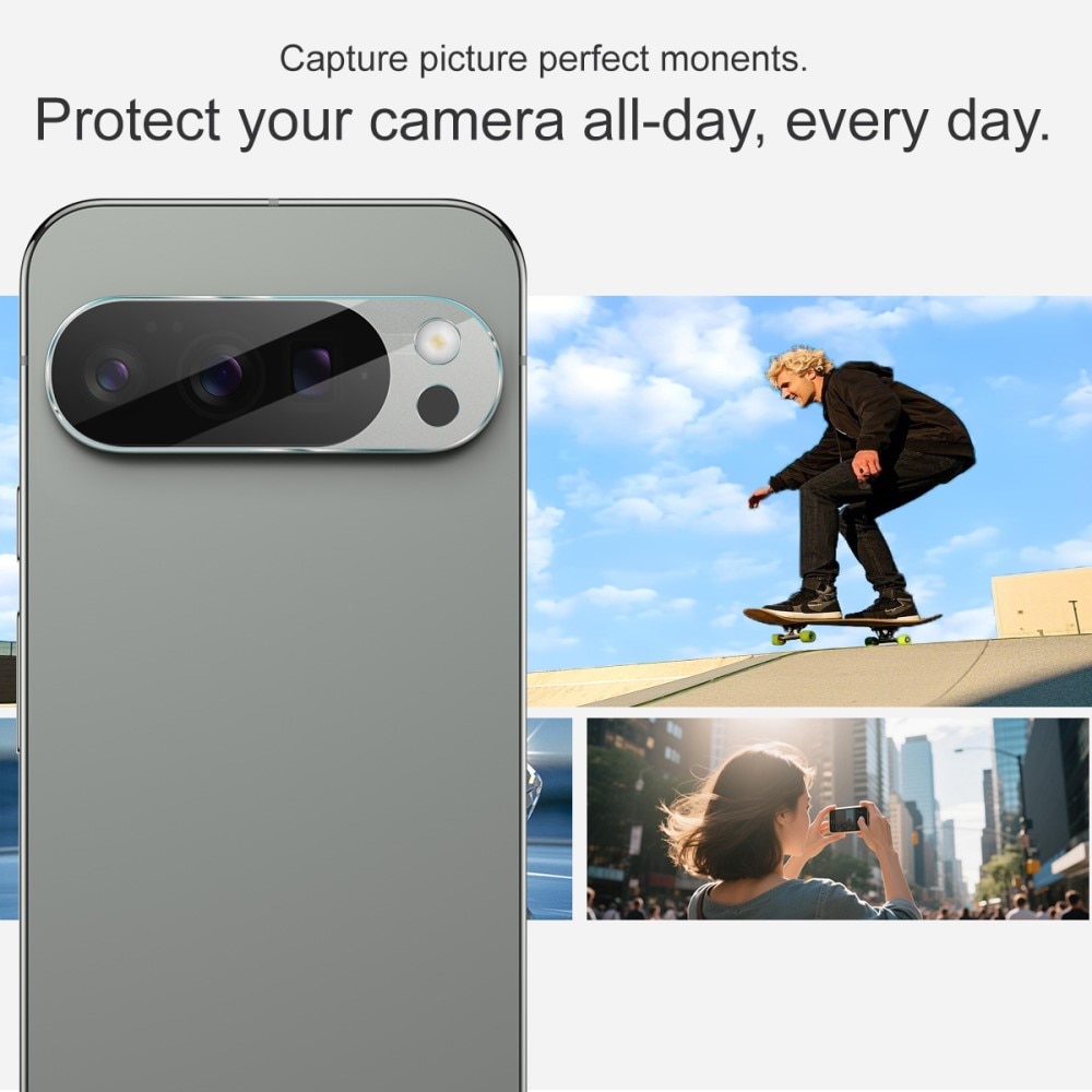 Härdat Glas Kameraskydd Google Pixel 10 Pro transparent