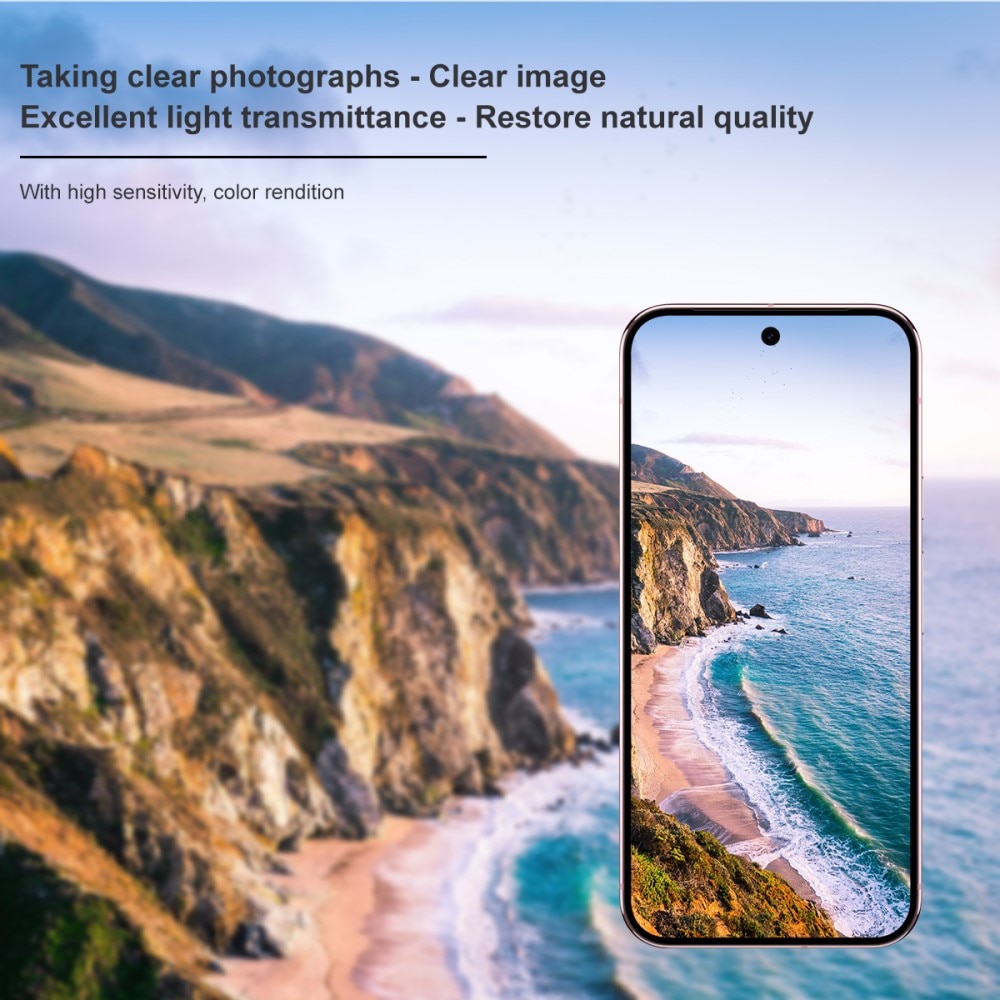 Härdat Glas Kameraskydd Google Pixel 10 Pro transparent