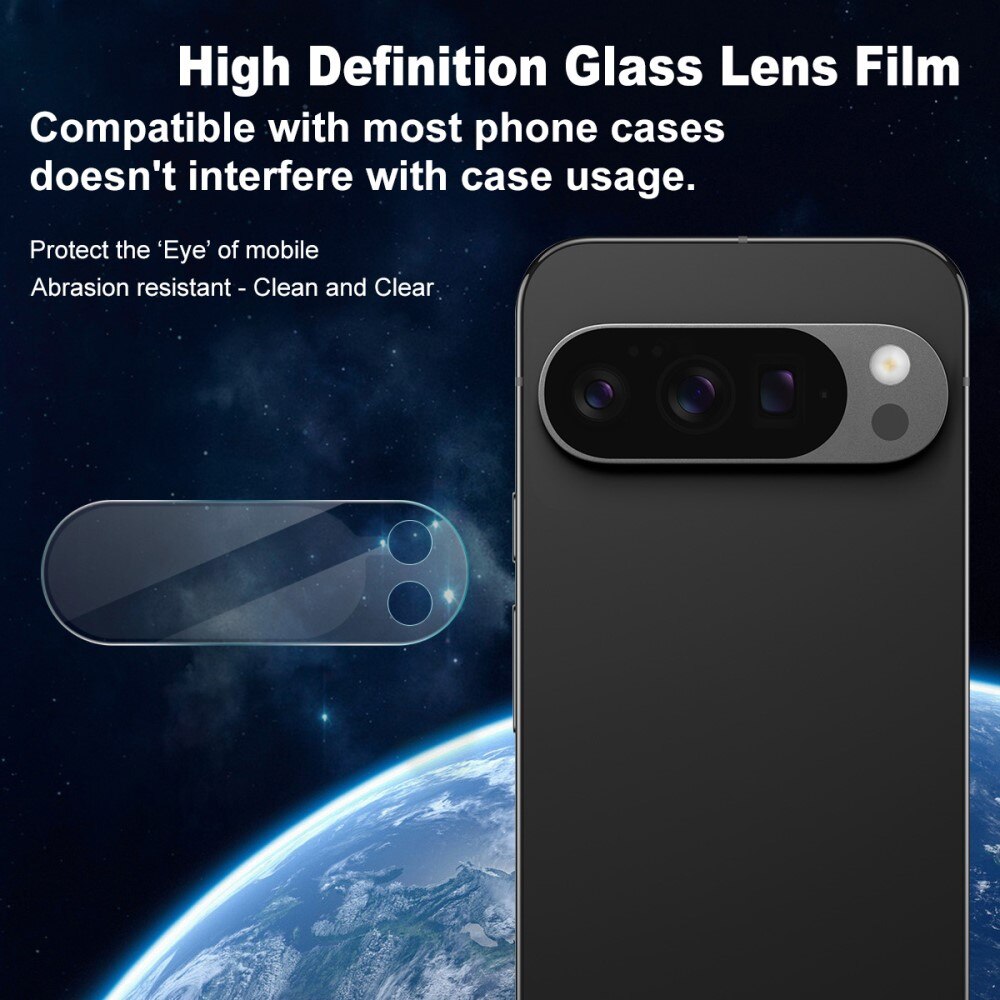 Härdat Glas Kameraskydd Google Pixel 10 Pro XL transparent