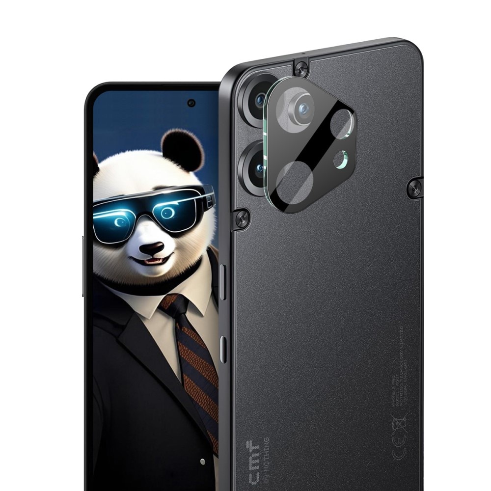 Härdat Glas 0.2mm Linsskydd Nothing CMF Phone 2 Pro Svart