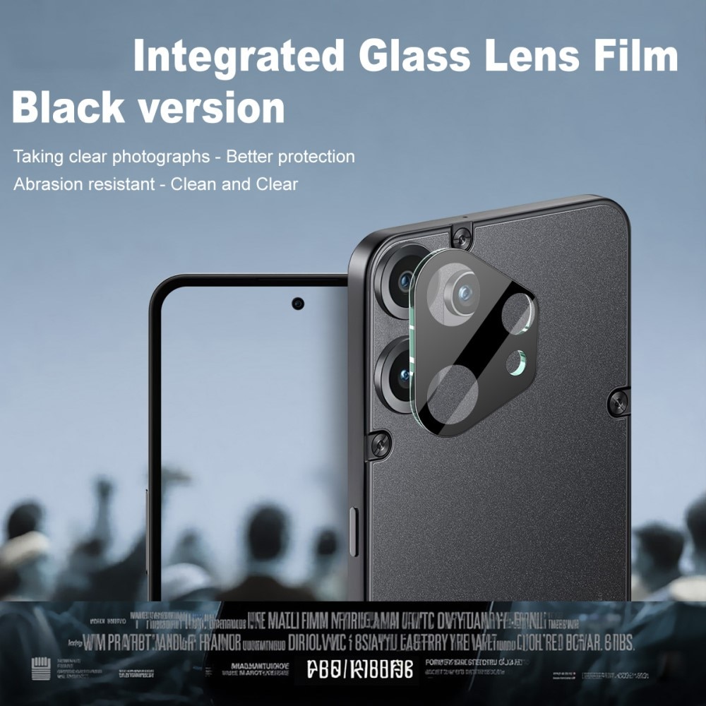 Härdat Glas 0.2mm Linsskydd Nothing CMF Phone 2 Pro Svart