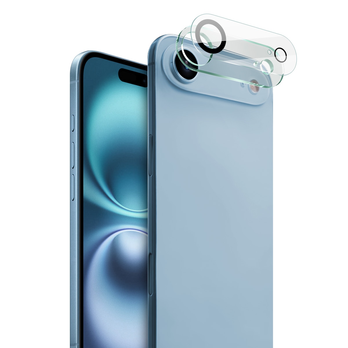Härdat Glas 0.2mm Linsskydd iPhone 17 Air Genomskinlig