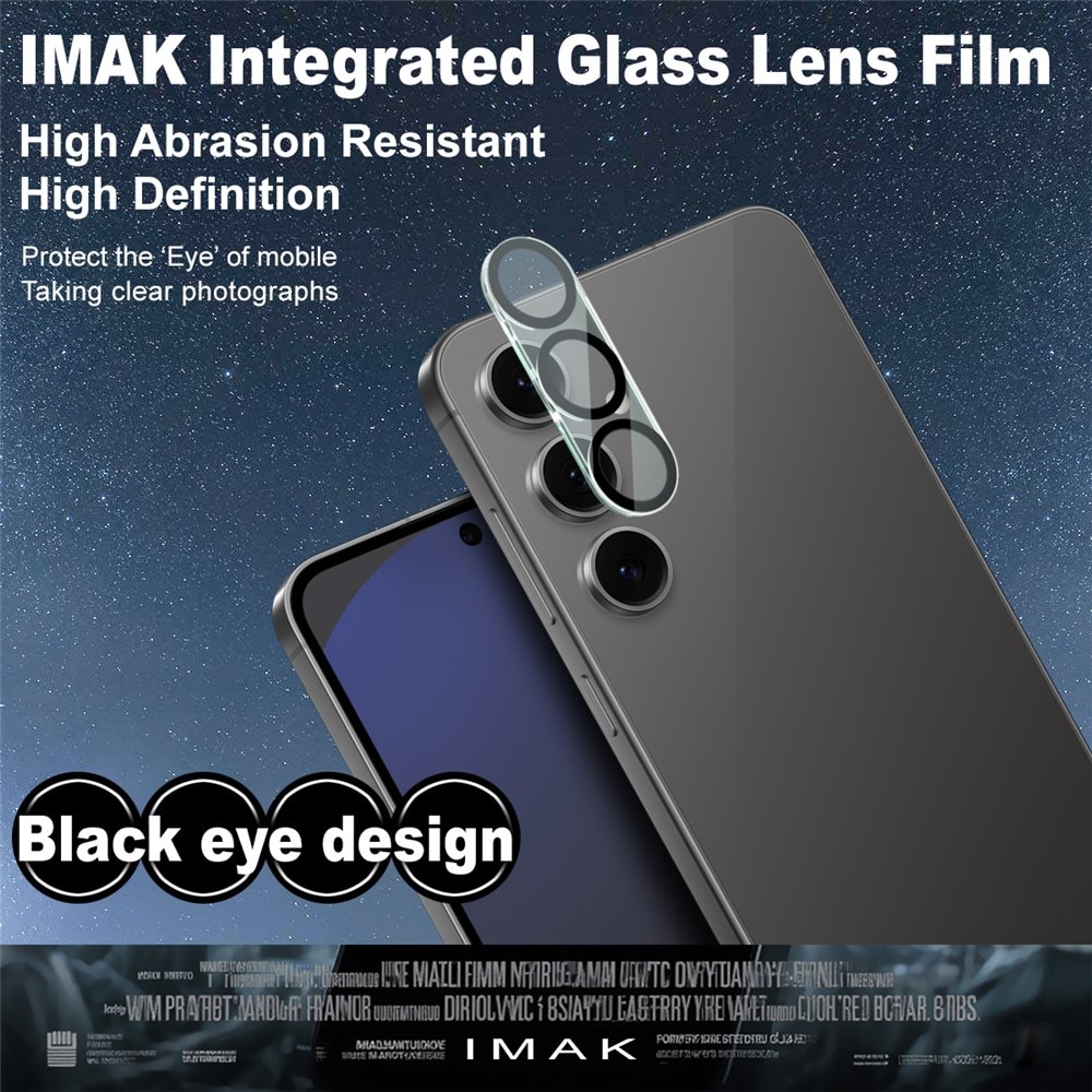 Härdat Glas 0.2mm Linsskydd Samsung Galaxy S25 FE Genomskinlig