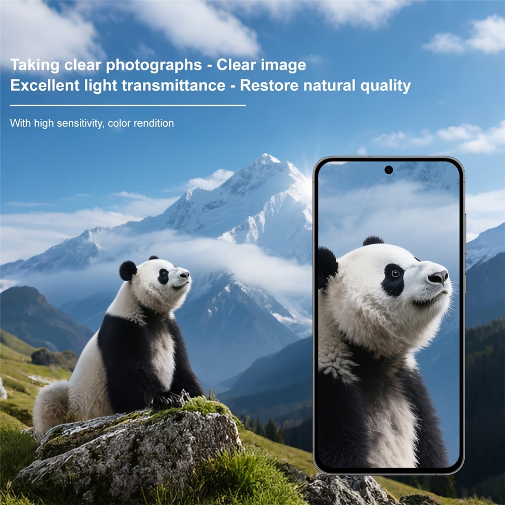 Härdat Glas 0.2mm Linsskydd Samsung Galaxy S25 FE Genomskinlig
