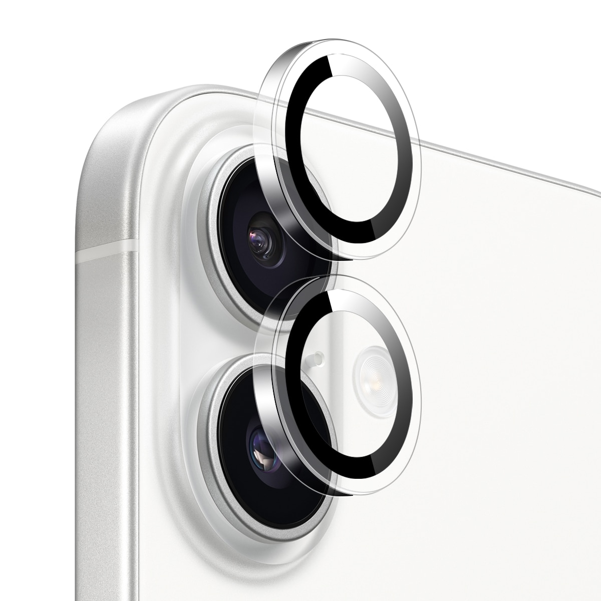 Linsskydd Härdat Glas iPhone 17 Svart
