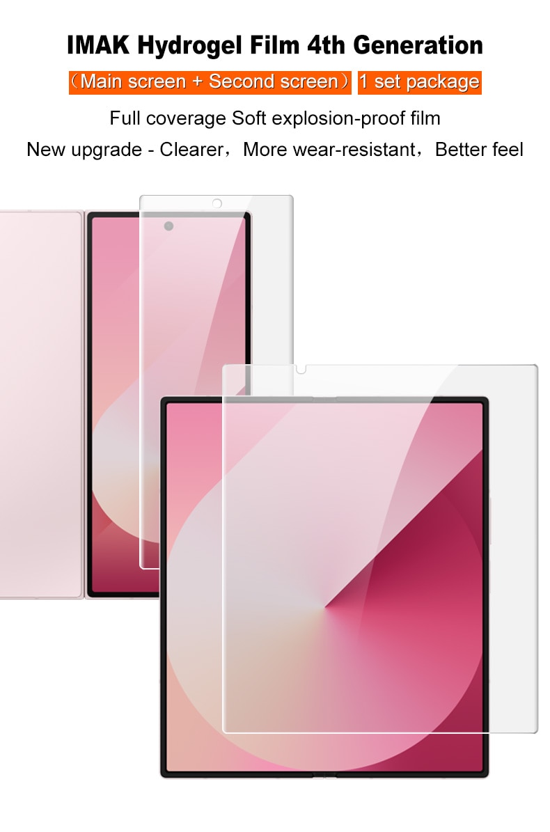 Hydrogel Film Heltäckande Samsung Galaxy Z Fold 7