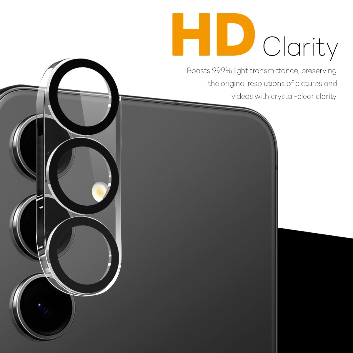 Kameraskydd Härdat Glas Samsung Galaxy S25 FE (2-pack)