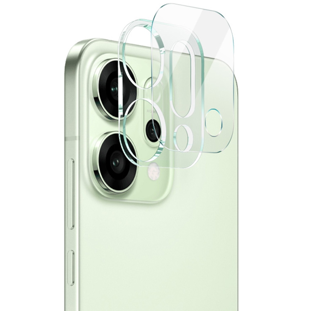 Härdat Glas 0.2mm Linsskydd Oppo Reno 14 Genomskinlig
