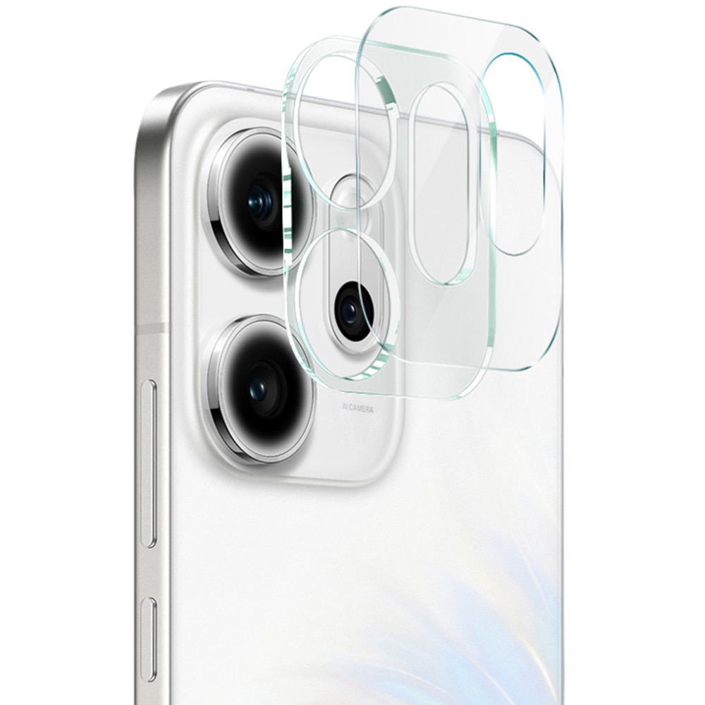 Härdat Glas 0.2mm Linsskydd Oppo Reno 14 F Genomskinlig