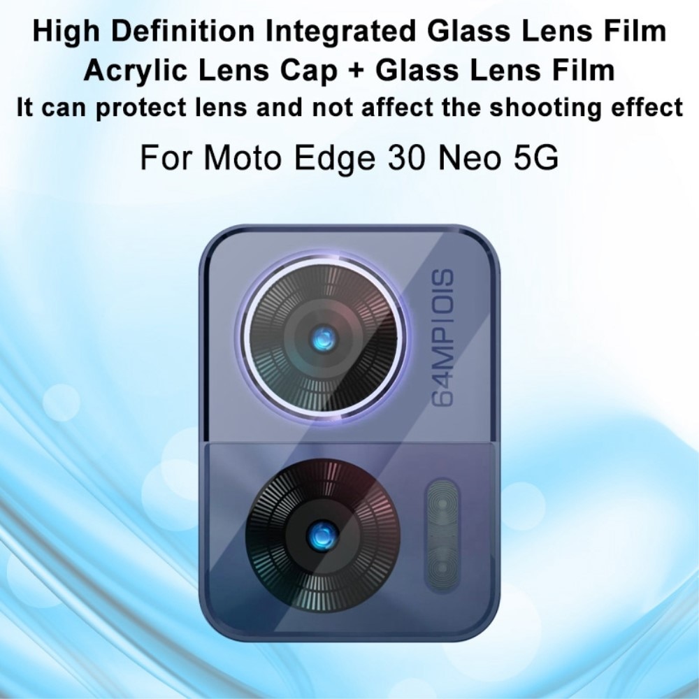 Härdat Glas 0.2mm Linsskydd Motorola Edge 30 Neo