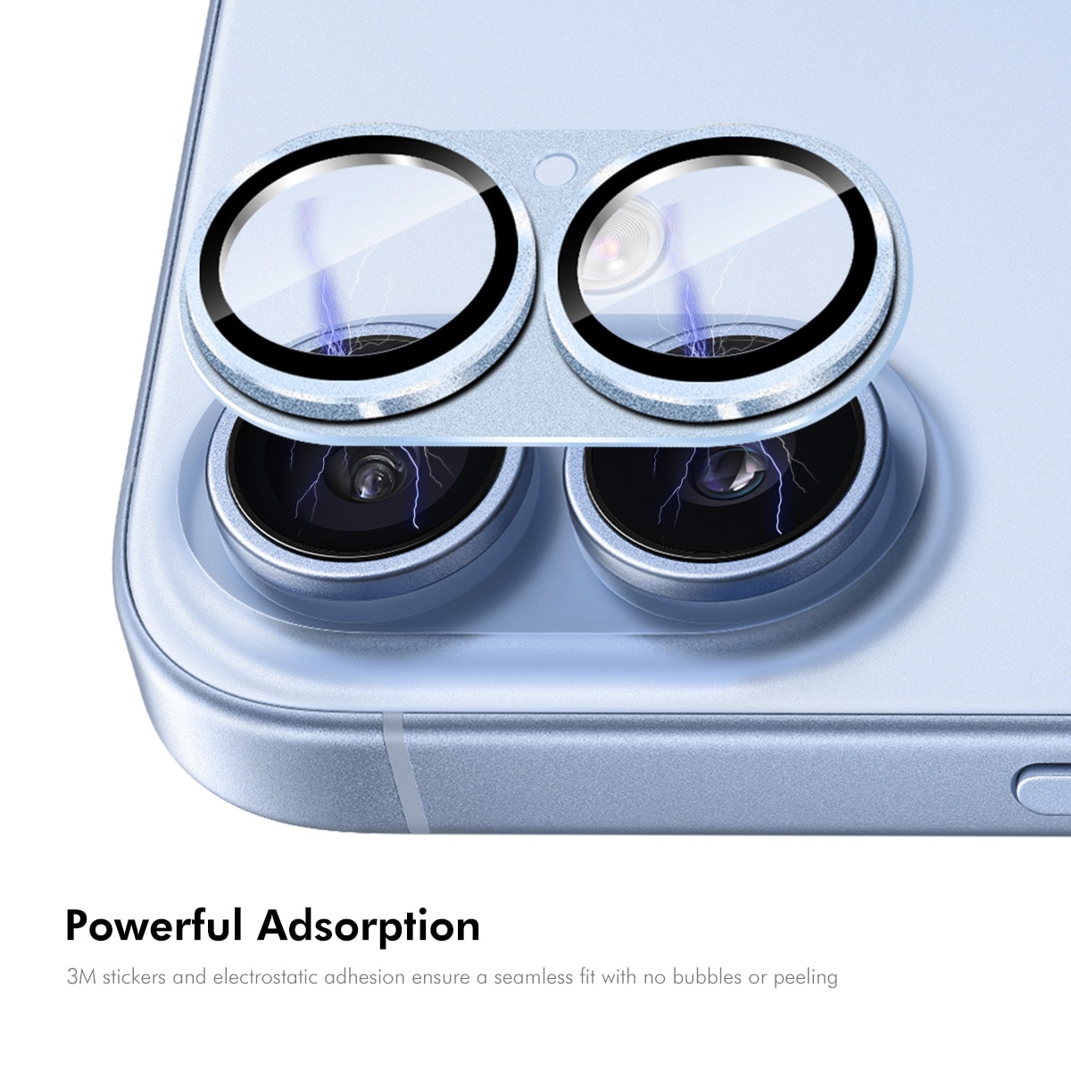 Kameraskydd Aluminium + Härdat Glas iPhone 17 Brun