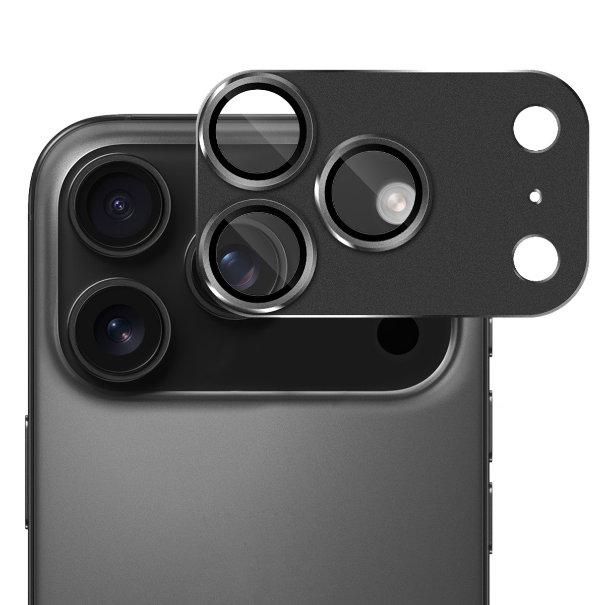 Kameraskydd Aluminium + Härdat Glas iPhone 17 Pro Brun