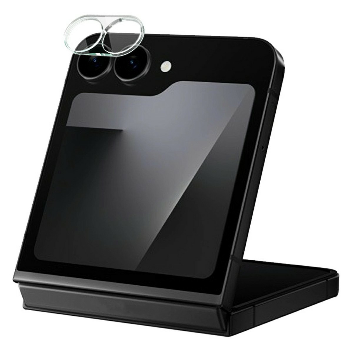 Härdat Glas 0.2mm Linsskydd Samsung Galaxy Z Flip 7 FE Genomskinlig