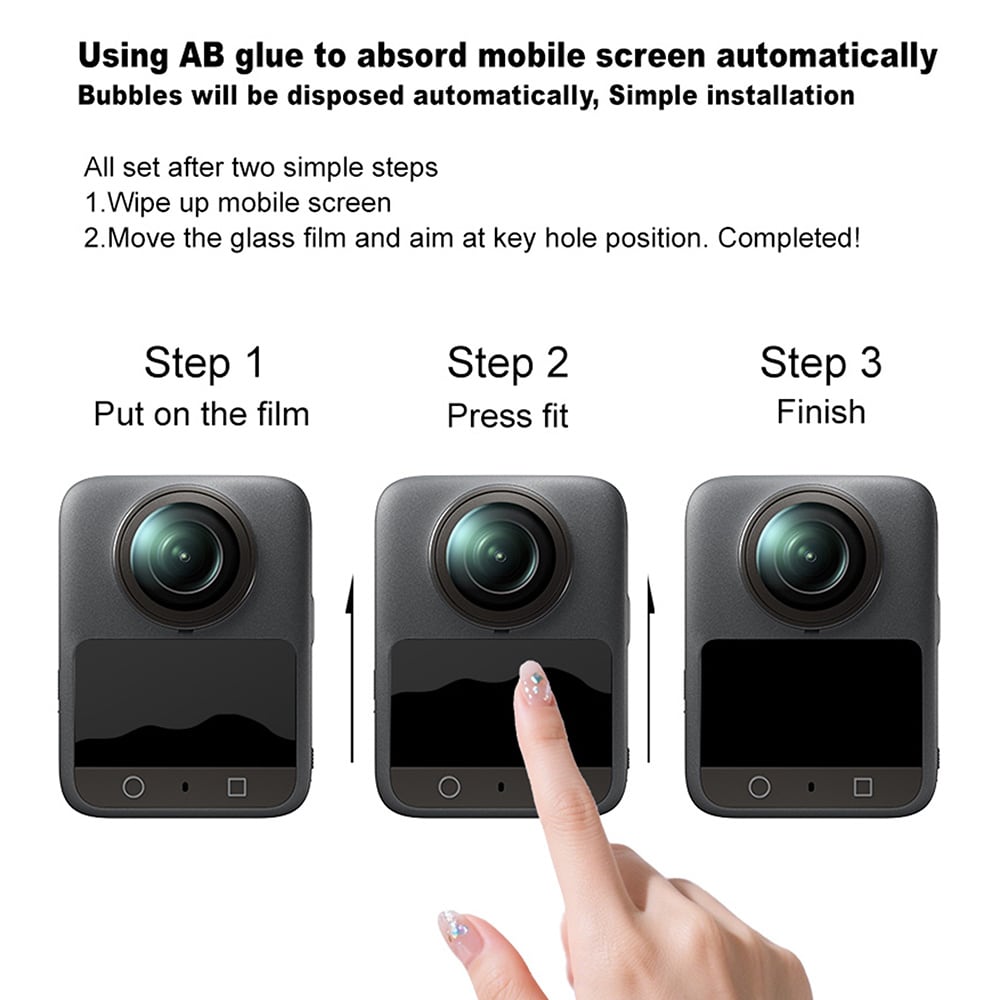 Skärmskydd Härdat Glas Insta360 Go Ultra