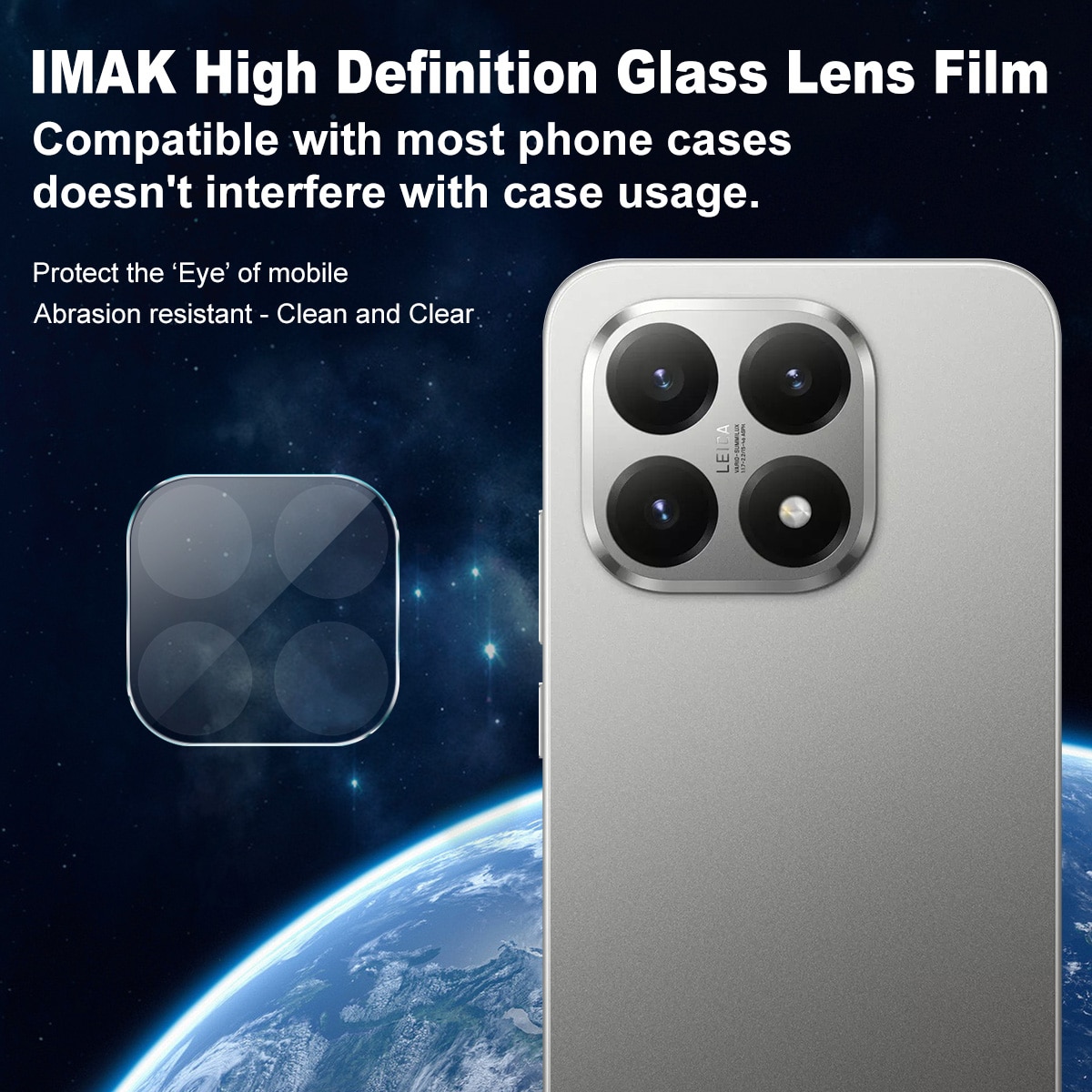 Härdat Glas 0.2mm Linsskydd Xiaomi 15T Genomskinlig