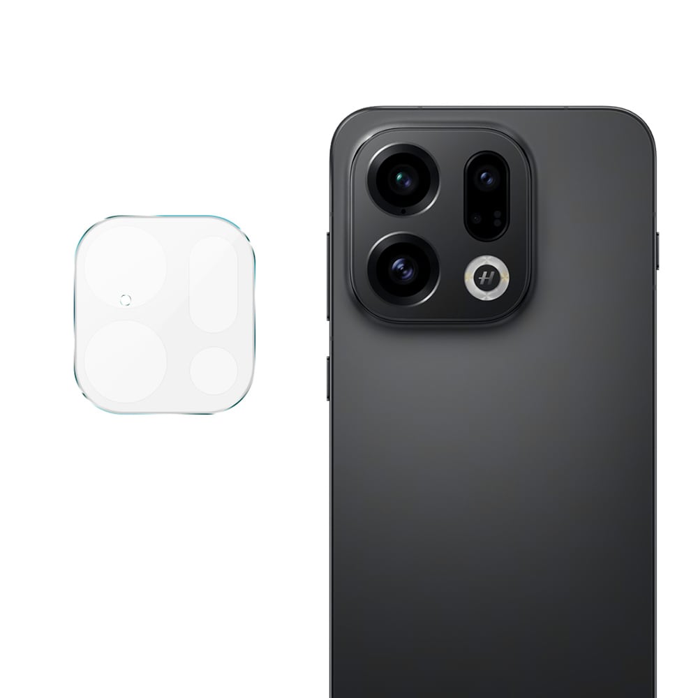 Härdat Glas 0.2mm Linsskydd Oppo Find X9 Genomskinlig