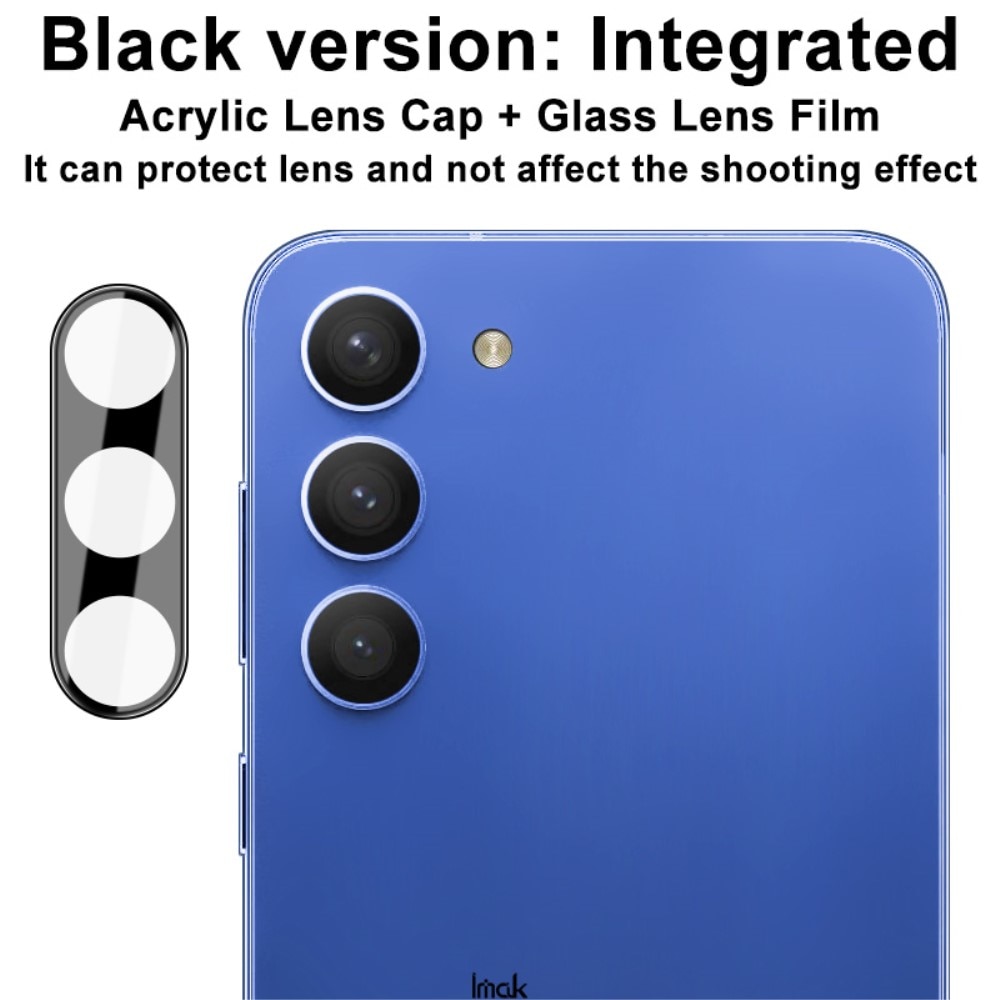 Härdat Glas 0.2mm Linsskydd Samsung Galaxy S23/Galaxy S23 Plus Svart