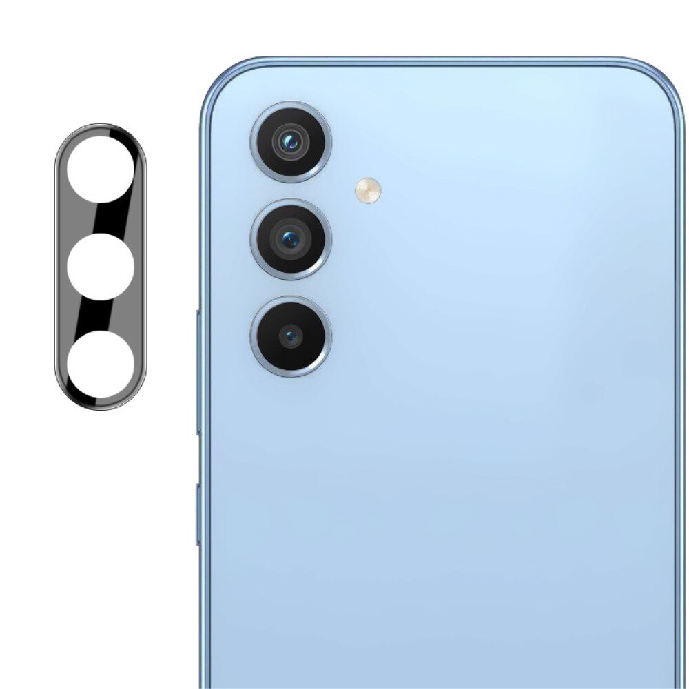 Härdat Glas 0.2mm Linsskydd Samsung Galaxy A54 Svart