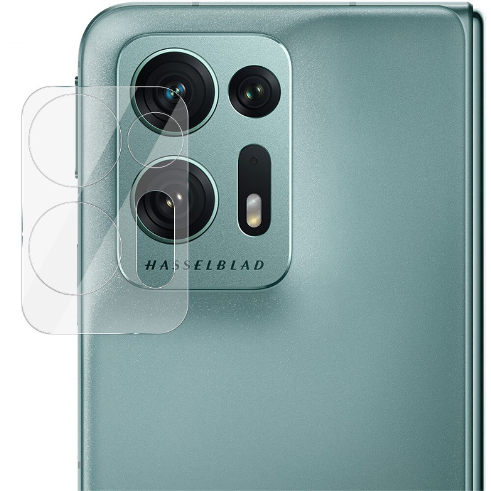 Härdat Glas 0.2mm Linsskydd Oppo Find N2 Genomskinlig