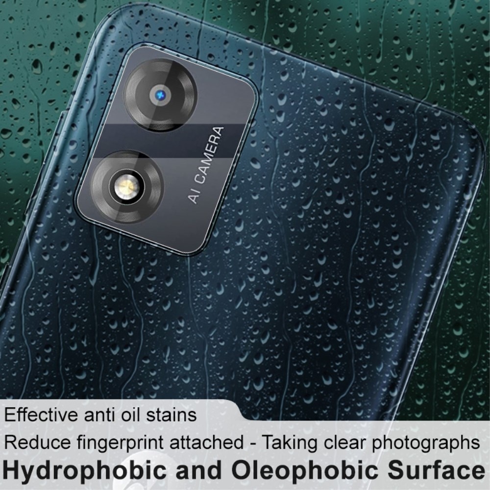 2-pack Härdat Glas Linsskydd Motorola Moto E13 transparent