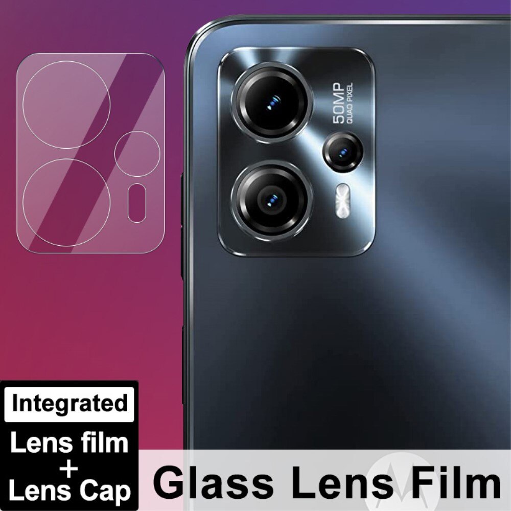 Härdat Glas 0.2mm Linsskydd Motorola Moto G13/Moto G23 Genomskinlig