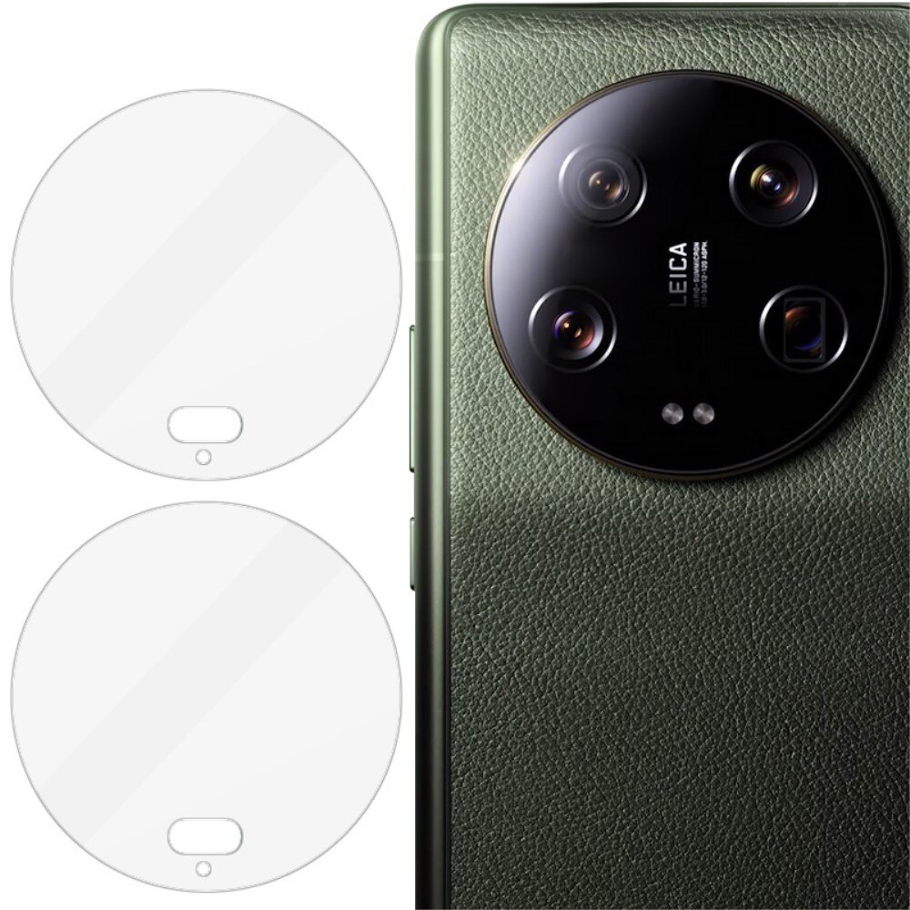 2-pack Härdat Glas Linsskydd Xiaomi 13 Ultra transparent