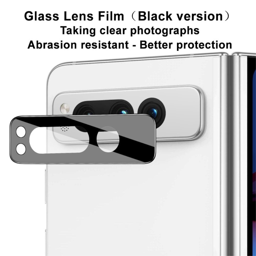 Härdat Glas 0.2mm Linsskydd Google Pixel Fold svart