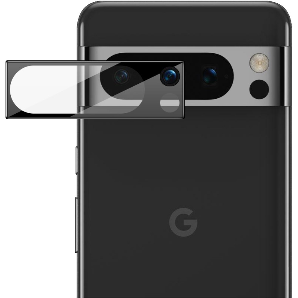 Härdat Glas 0.2mm Linsskydd Google Pixel 8 Pro svart