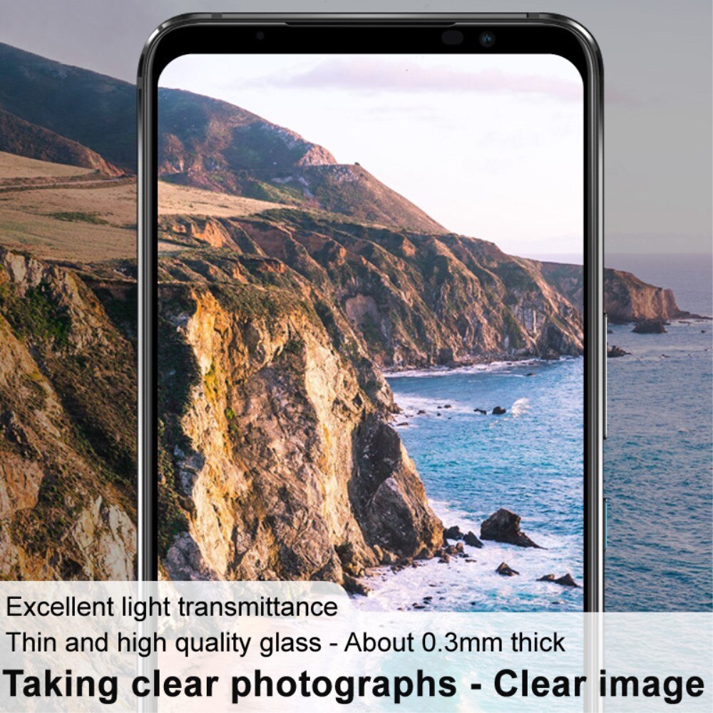 2-pack Härdat Glas Linsskydd Asus ROG Phone 7 Ultimate transparent