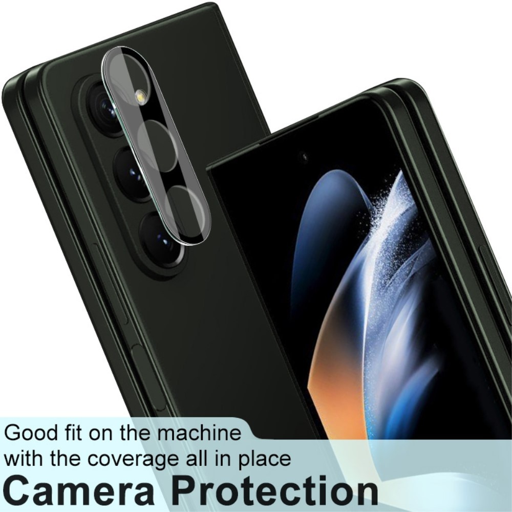 Härdat Glas 0.2mm Linsskydd Samsung Galaxy Z Fold 5 Svart