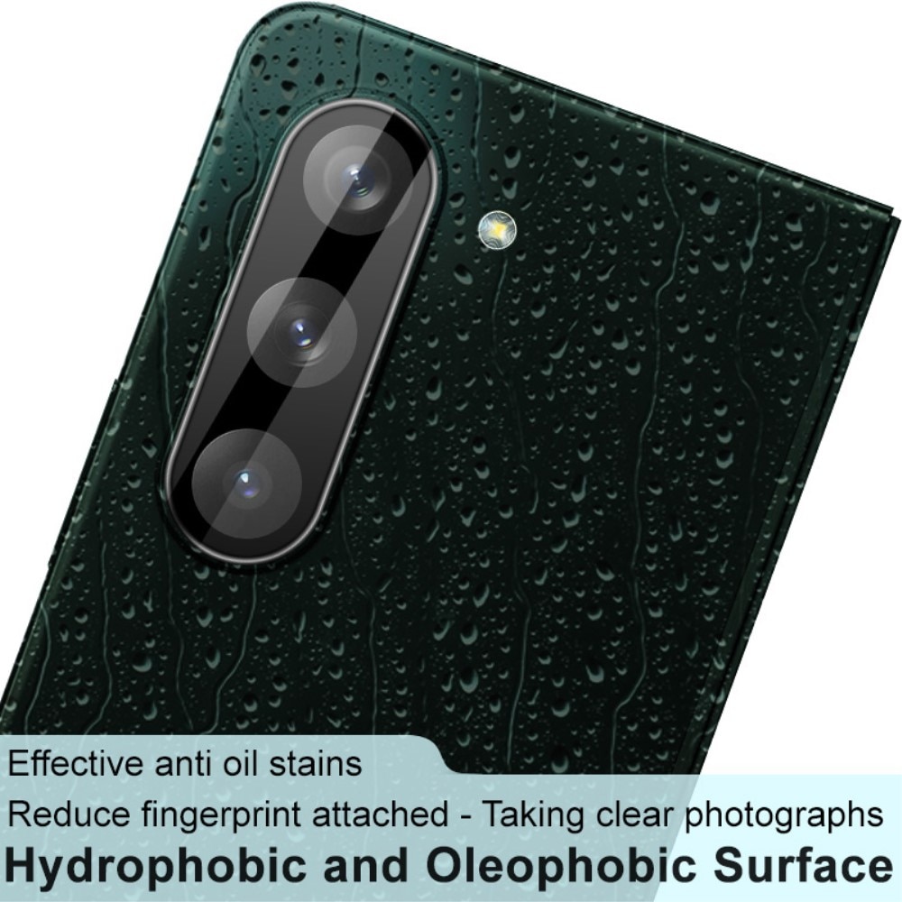 Härdat Glas 0.2mm Linsskydd Samsung Galaxy Z Fold 5 Svart