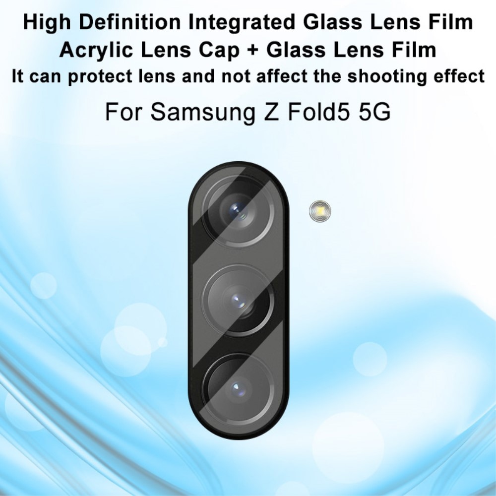 Härdat Glas 0.2mm Linsskydd Samsung Galaxy Z Fold 5 transparent