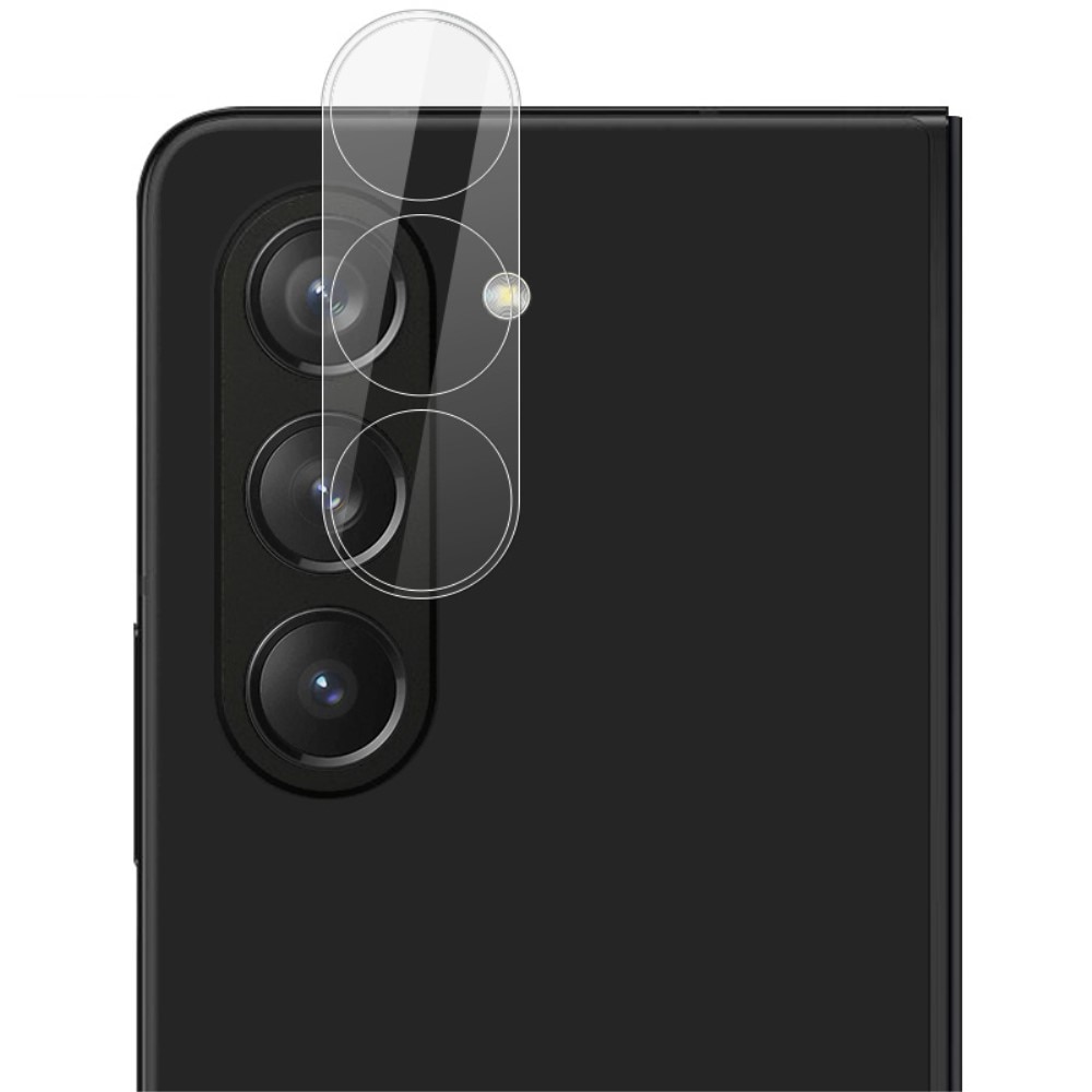 Härdat Glas 0.2mm Linsskydd Samsung Galaxy Z Fold 5 Genomskinlig