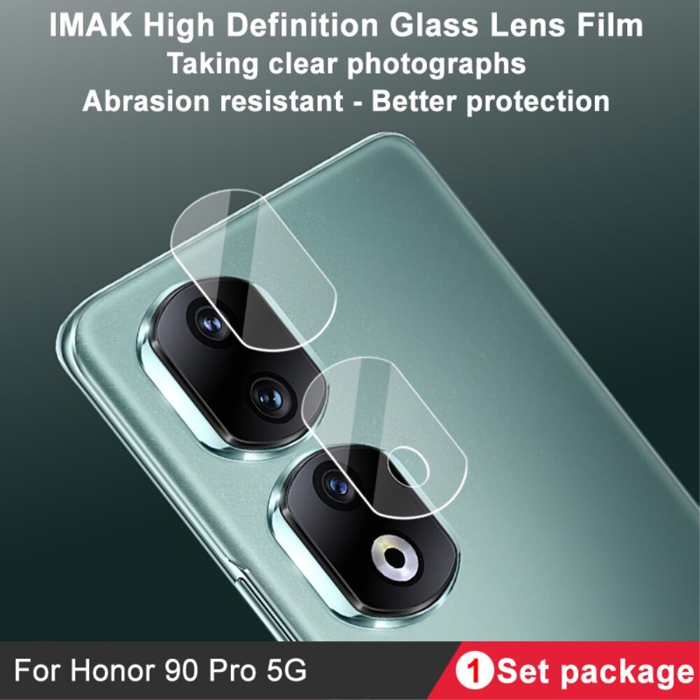 Härdat Glas 0.2mm Linsskydd  Honor 90 Pro Genomskinlig