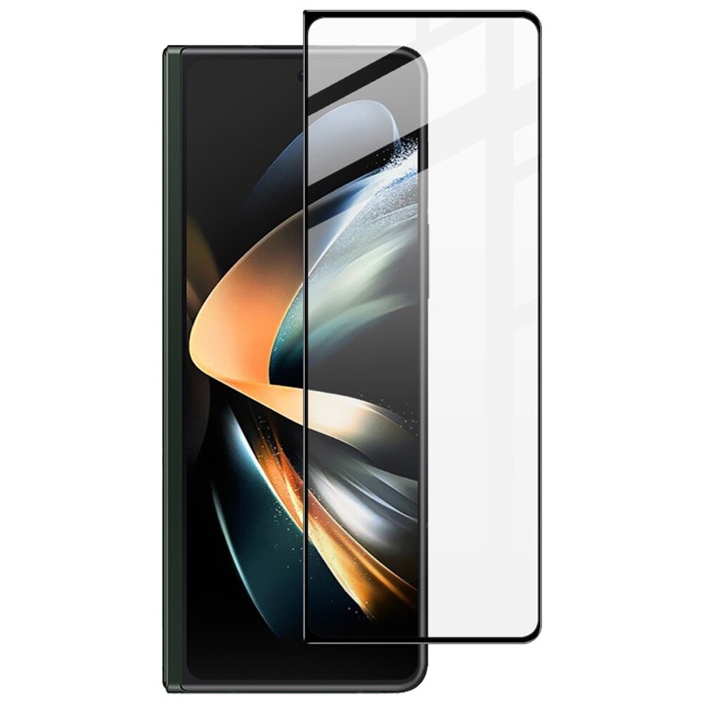 Heltäckande Härdat Glas Skärmskydd Samsung Galaxy Z Fold 5 svart