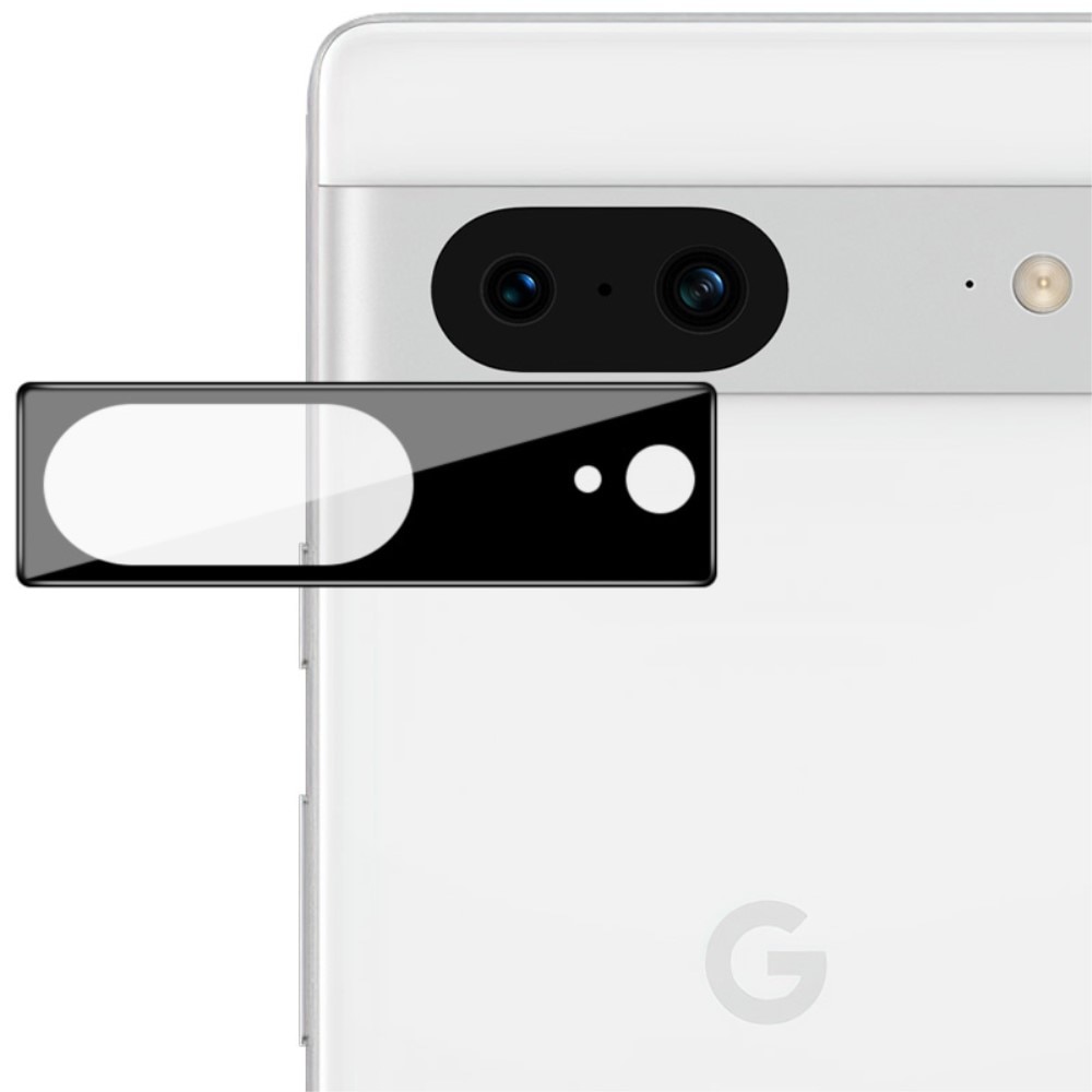 Härdat Glas 0.2mm Linsskydd Google Pixel 8 Svart
