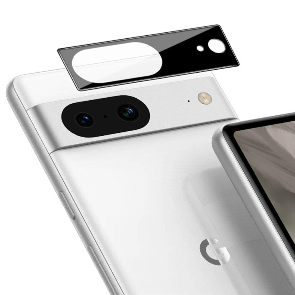 Härdat Glas 0.2mm Linsskydd Google Pixel 8 Svart