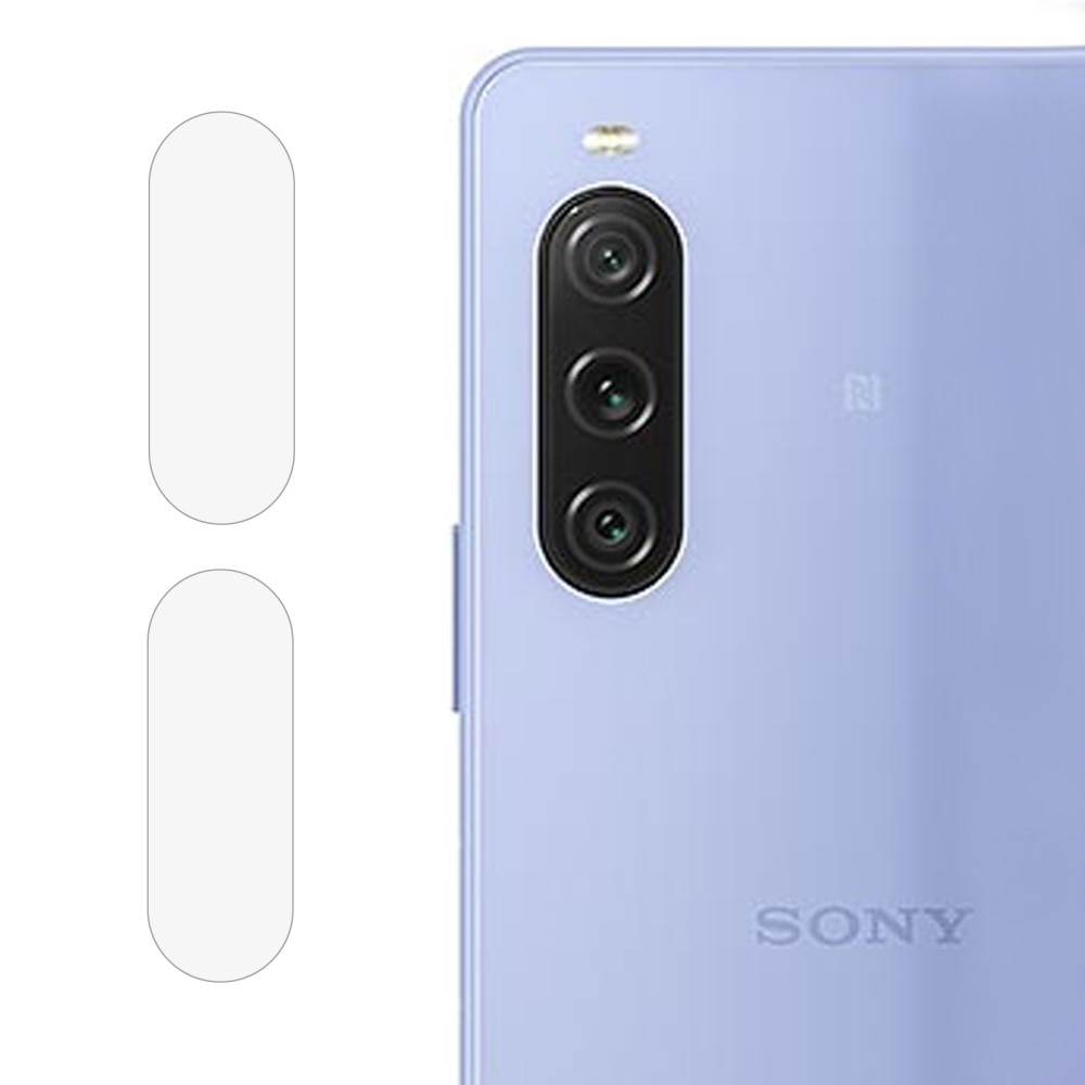 Härdat Glas Linsskydd Sony Xperia 10 V (2-pack)