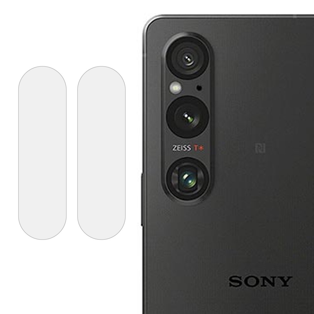 Härdat Glas Linsskydd Sony Xperia 1 V (2-pack)