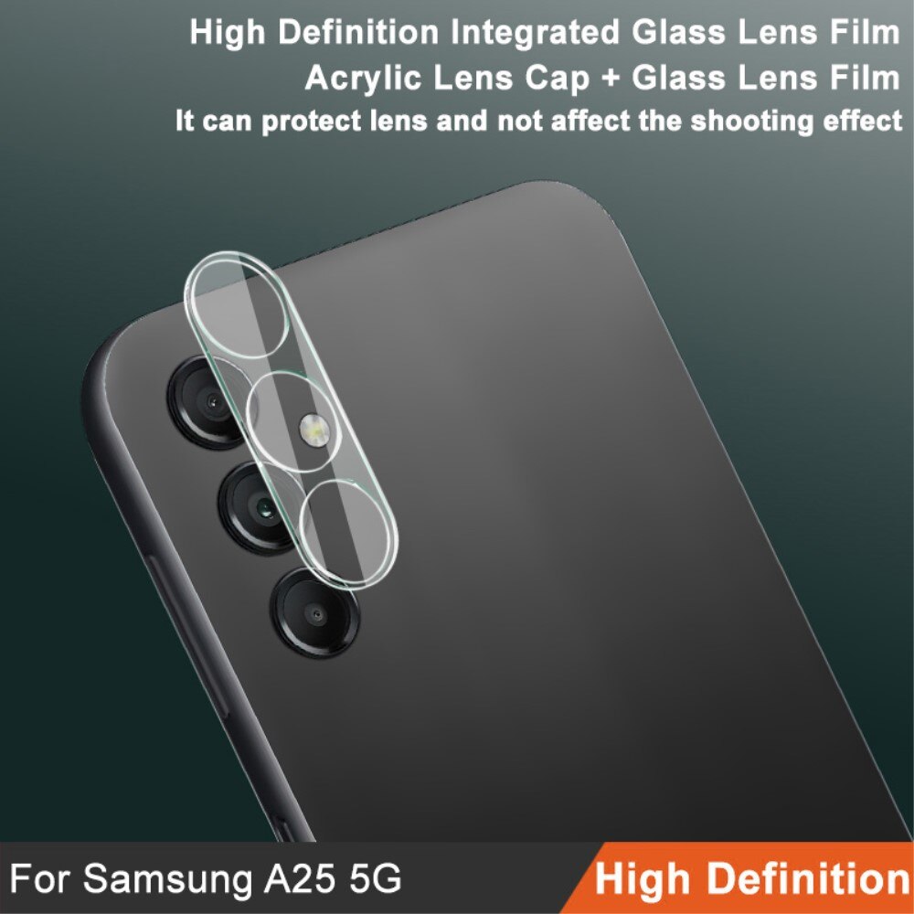 Härdat Glas 0.2mm Linsskydd Samsung Galaxy A25 Genomskinlig