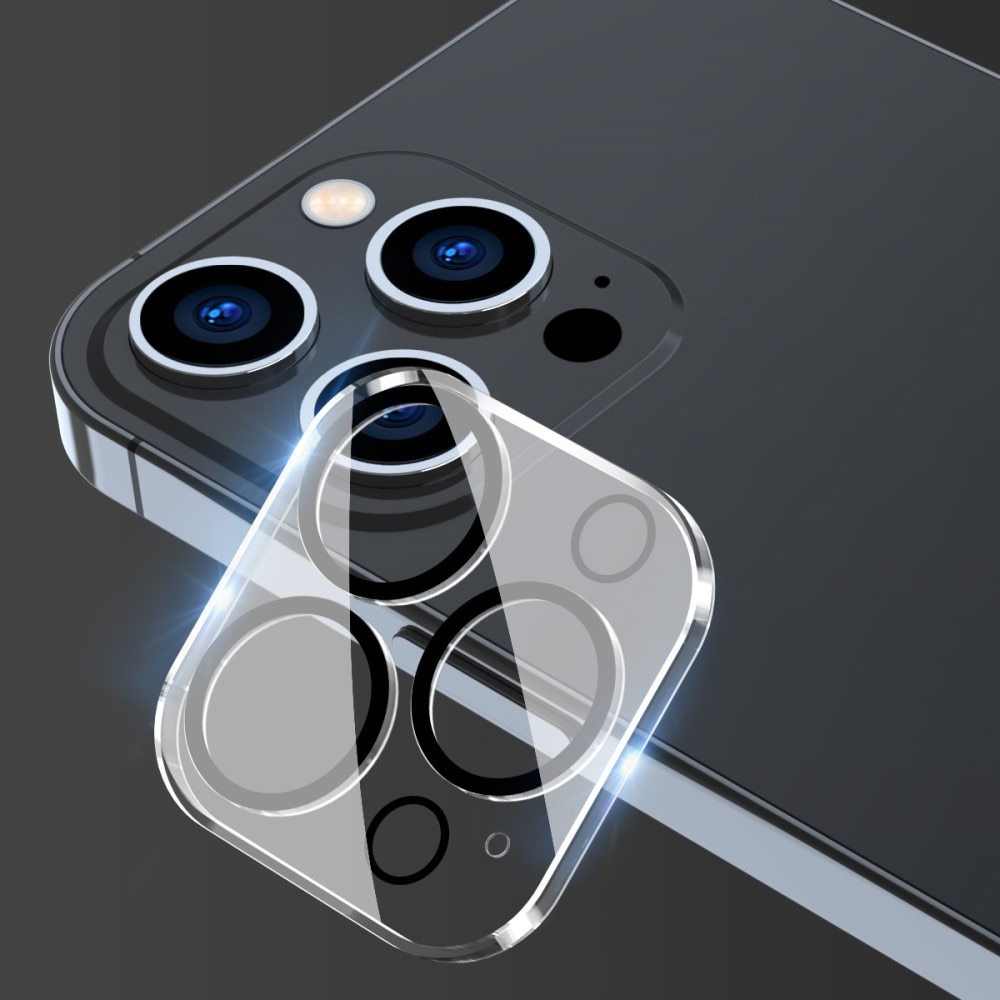 Härdat Glas Kameraskydd iPhone 15 Pro Max