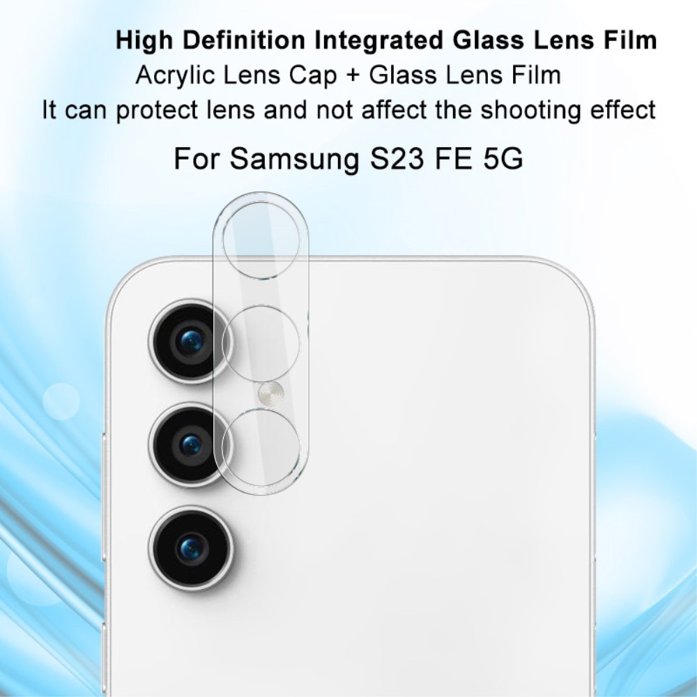 Härdat Glas 0.2mm Linsskydd Samsung Galaxy S23 FE transparent