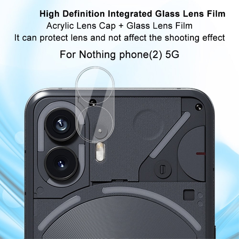 Härdat Glas 0.2mm Linsskydd Nothing Phone 2 transparent