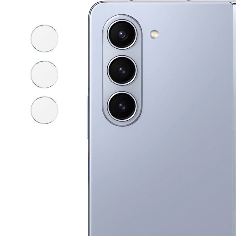 Härdat Glas 0.2mm Linsskydd Samsung Galaxy Z Fold 5 Genomskinlig