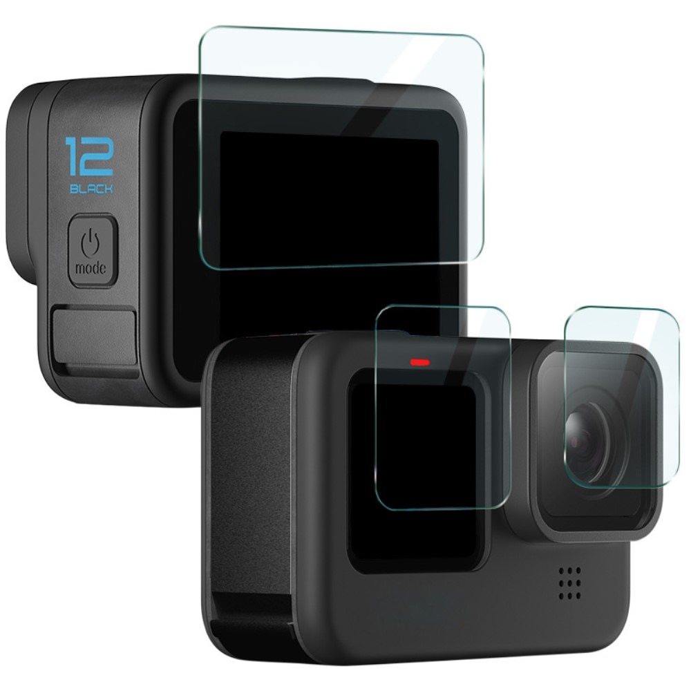 Heltäckande Härdat Glas GoPro HERO12 Black