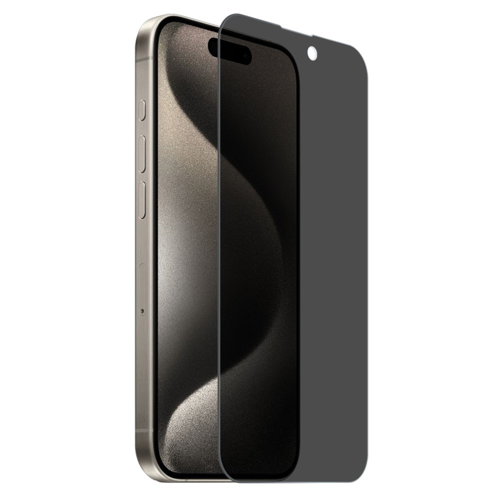 Privacy Skärmskydd Härdat Glas iPhone 15 Pro Max