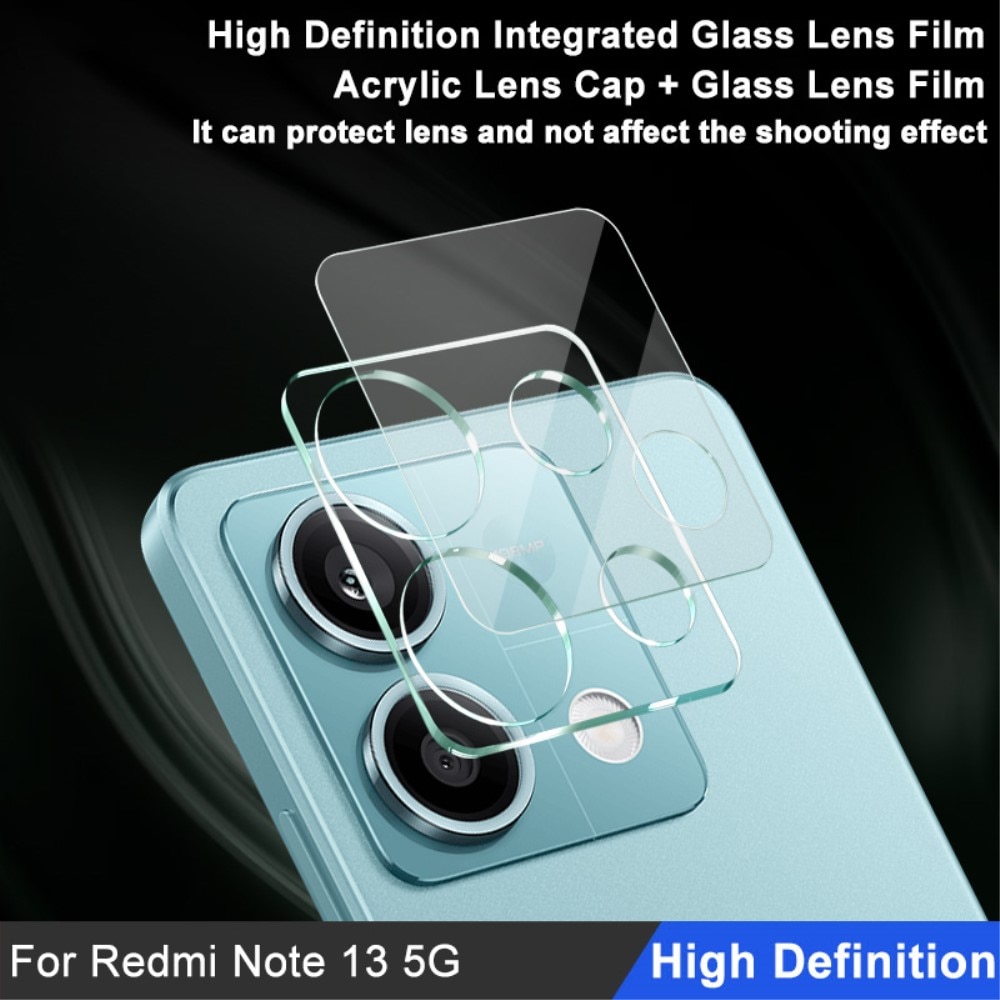 Härdat Glas 0.2mm Linsskydd Xiaomi Redmi Note 13 transparent