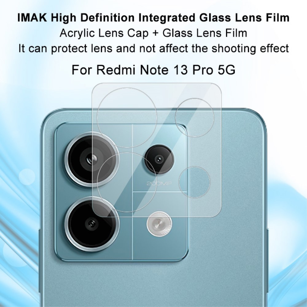 Härdat Glas 0.2mm Linsskydd Xiaomi Redmi Note 13 Pro transparent