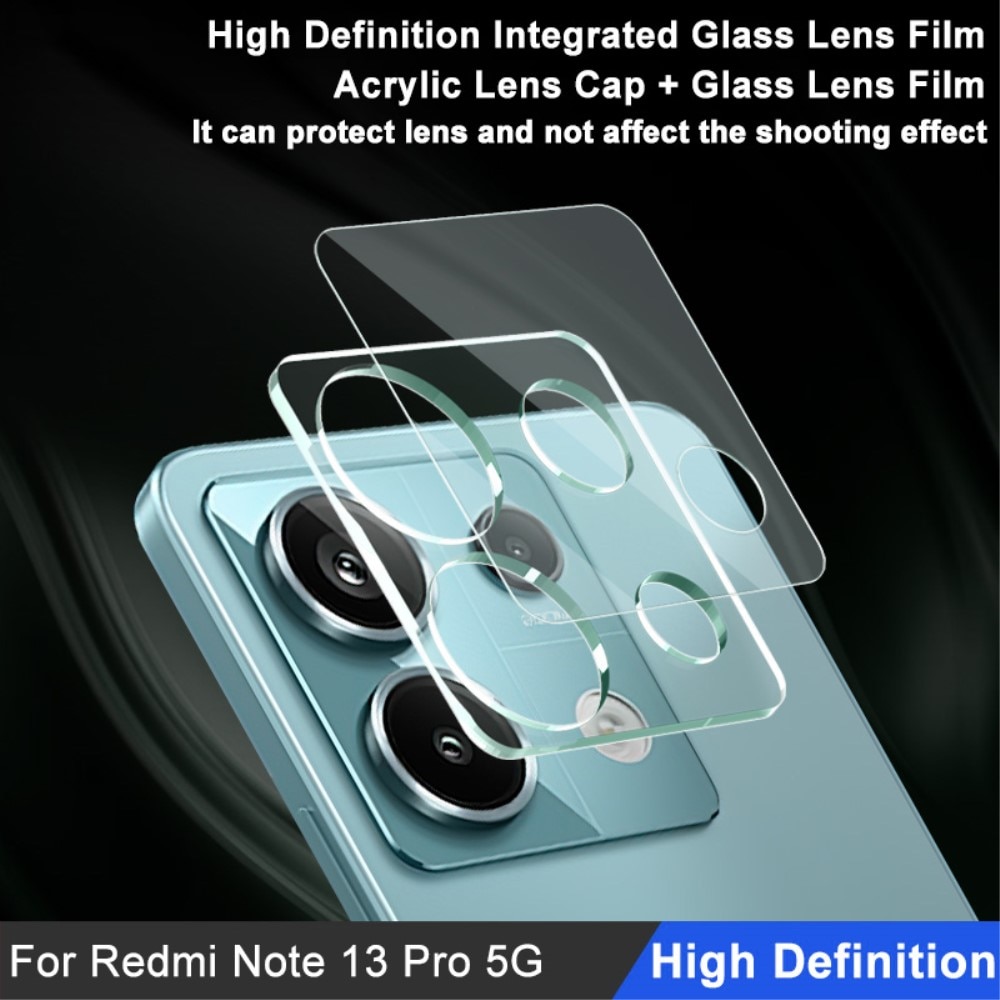 Härdat Glas 0.2mm Linsskydd Xiaomi Redmi Note 13 Pro transparent