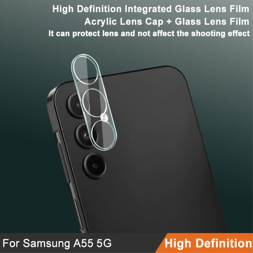 Härdat Glas 0.2mm Linsskydd Samsung Galaxy A55 transparent